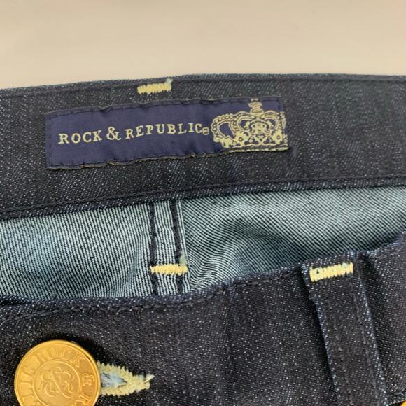 Rock & Republic Womens Rock & Republic Berlin Jeans Size 32 - Picture 15 of 15